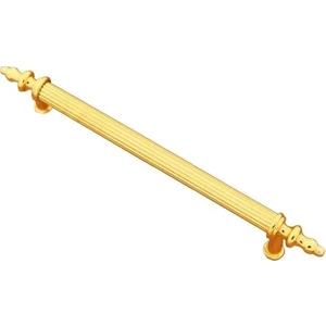 5'li Metax Kumru Altın 192 mm Gold Çekmece Dolap Mobilya Kulpu