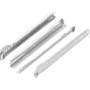 50 cm Beyaz Ray Çekmece Rayı 1 Takım Vida Dahil