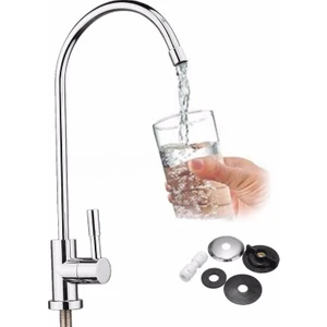 Su Arıtma Cihazı Krom Lüx Musluk Waterqualıty