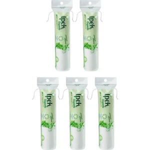 Ipek Organik Makyaj Temizleme Pedi - Disk Pamuk 5 Paket