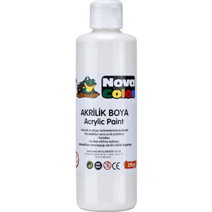 Nova Color NC-435 Akrilik Boya Beyaz 250 gr