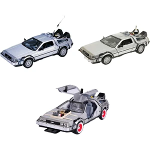 Geleceğe Dönüş Ful Set 1-2-3 Metal Model Araba Back To The Future