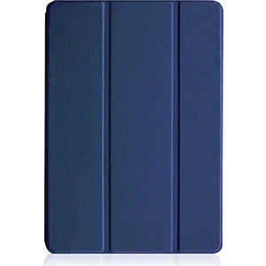 Fujimax Apple iPad Pro 11 2020 2.Nesil 3 Kameralı A2228 A2068 A2230 A2231Seri Arka Sert P.C Smart Tablet Kılıf-Lacivert
