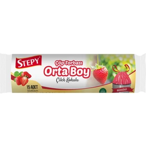 Büzgülü Orta Boy Çilek 1 Rulo 15'li