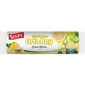 Büzgülü Orta Boy Limon 1 Rulo 15'li