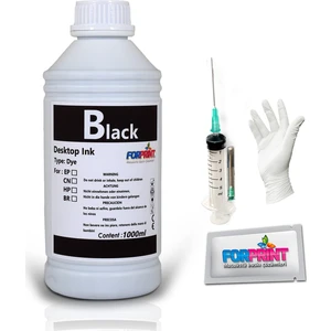 Epson L550 L565 L585 L605 L655 Serisi (1lt) Mürekkep Siyah