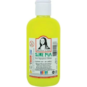 Monalisa Sıvı Slime Pva Hazır Slime Fosforlu 250 ml Sarı
