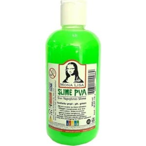 Monalisa Sıvı Slime Pva Hazır Slime Fosforlu 250 ml Yeşil