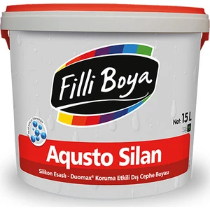 Filli Boya Aqusto Silan Silikonlu Dış Cephe Boyası 15 lt - 2S4