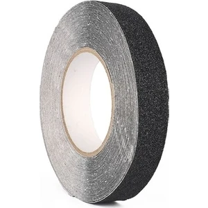 Bant Dünyası Siyah Merdiven ve Zemin Kaydırmaz Kaymaz Bant 25 mm x 25 m