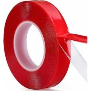 Bant Dünyası Çift Taraflı Montaj Bant Silikonlu Şeffaf 19 mm x 2 m