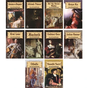William Shakespeare Seti 10 Kitap