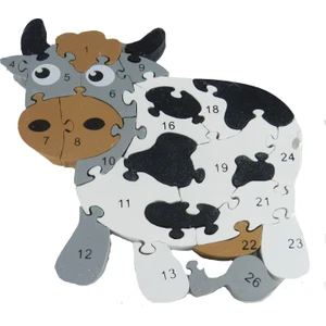 Toptan Hediyeci Ahşap Eğitici Yapboz