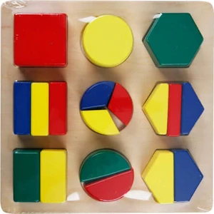 Wood Toys Ahşap Geometrik Şekiller Bultak