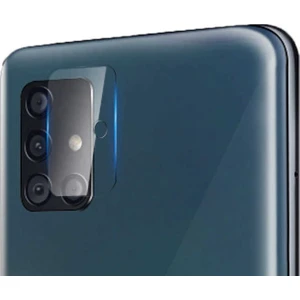 Case Street Samsung Galaxy A71 Kamera Lens Koruyucu Nano Koruyucu Şeffaf