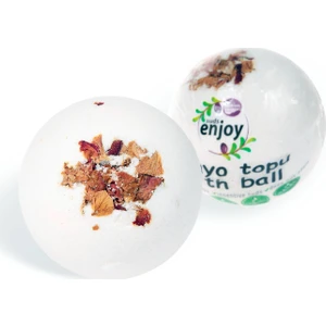 Banyo Topu Doğal Beyaz Gül El Yapımı Banyo Bombası 100 gr