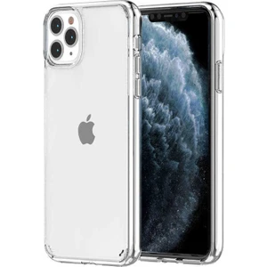 Apple iPhone 11 Pro Max Kılıf Coss Sert Kapak Şeffaf
