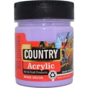 Country Akrilik Hobi Boyası 120 Cc 128 Lavanta
