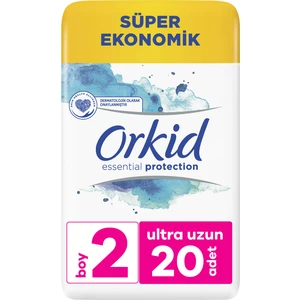 Essentials Protection Hijyenik Ped Süper Ekonomik Paket Uzun 20 Ped