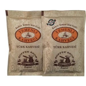 Yemenli Kahveci Türk Kahvesi + Kakuleli Kahve 100 gr 2'li
