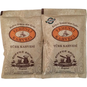 Yemenli Kahveci Türk Kahvesi + Çikolatalı Kahve 100 gr 2'li