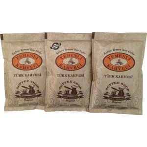 Yemenli Kahveci Türk Kahvesi + Kavunlu Kahve (3X100GR)