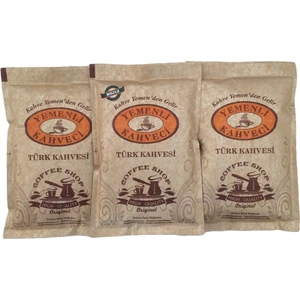 Yemenli Kahveci Türk Kahvesi + Muzlu Kahve (3X100GR)