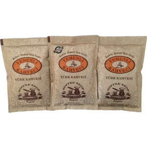 Yemenli Kahveci Türk Kahvesi + Tarçınlı Kahve (3X100GR)