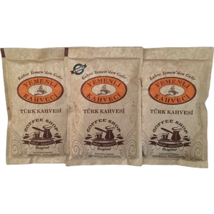Yemenli Kahveci Türk Kahvesi + Fındıklı Kahve (3X100GR)