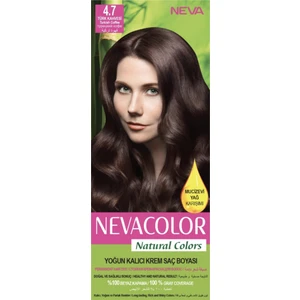 Natural Color Saç Boyası Seti 4.7 Türk Kahvesi