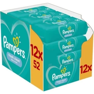 Pampers Baby Islak Havlu Fresh Clean 52LI*12 Adet