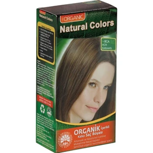 Natural Colors - Organik Kalıcı Saç Boyası No: 8ca Açık Karamel