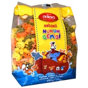 Nuhun Ankara Nuhun Gemisi Sebzeli Makarna 350 gr 4'lü