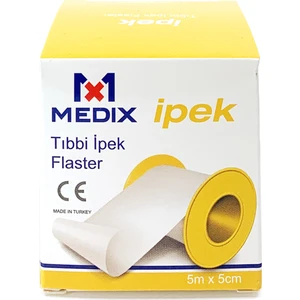 Tıbbi İpek Flaster 5x5 cm