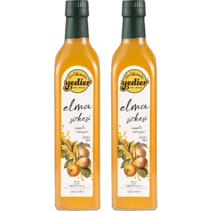 Doğal Fermantasyon Elma Sirkesi 500ml - 2'li Paket