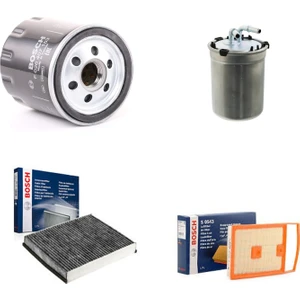 Filtre Bakım Seti Volkswagen Polo 1.4 Tdı 2014+ Dizel Hava + Yağ + Yakıt Filtre + Polen