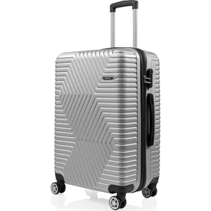 Abs Kırılmaz Büyük Boy Valiz Açık Gri