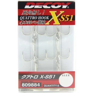 X-S51 Quatto Treble Dörtlü 6p Olta Iğnesi