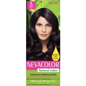 Natural Color Saç Boyası Seti 4 Kahve