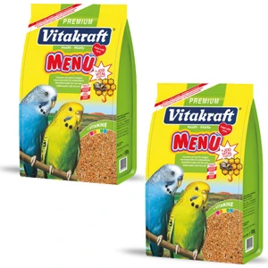 Menu Premium Ballı Muhabbet Kuşu Yemi 1000 gr x 2 Adet
