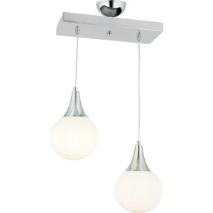 Damla 2Li Sıralı -Led Ampul Dahil Modern Koridor Mutfak Salon Sarkıt Avize