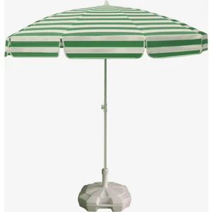 Çizgili Plaj Şemsiyesi   20 lt Bidonlu