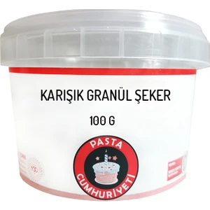 Pasta Cumhuriyeti Karışık Granül Şeker 100 G