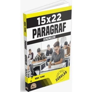 Paragraf 15X22 Denemeleri - Büşra Yılmaz