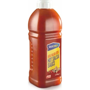 Acılı Salsa Sos  Pet Şişe Yemeklik Sos 2,2 kg