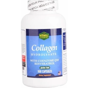 Collagen Hidrolizat Type 1,3 Coenzyme Q10 Resveratrol (Üzüm Çekirdeği ) 300 Tablet