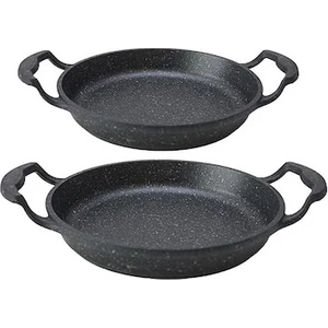 Alüminyum Döküm Sahan Tava Set 2'li 20/22 cm