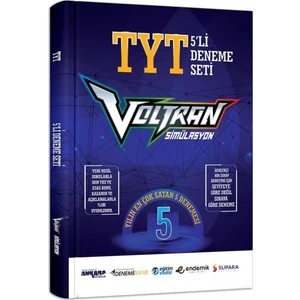 Karma Kitaplar Voltran Tyt Voltran 5 Deneme Seti