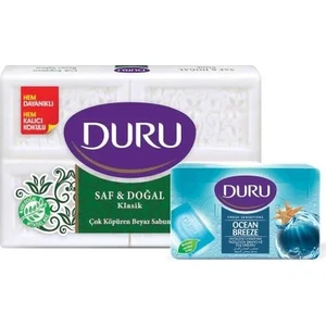 Saf & Doğal Kalıp Sabun Klasik 600 gr + Fresh Okyanus Esintisi