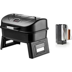 Go & Grill Mangal + Tutuşturma Bacası Siyah